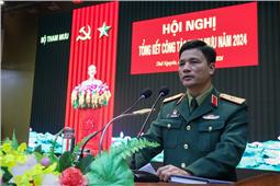 Tổng kết công tác tham mưu năm 2024